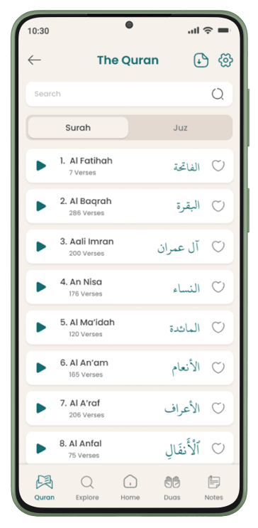 Quran List